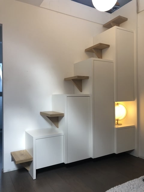 Meuble escalier sur-mesure à Annecy - Atelier Aub'ois