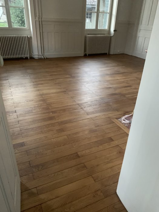 Rénovation d’un parquet à Montmélian