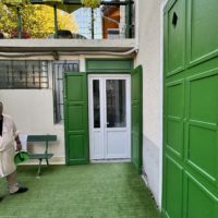 installation d'une porte d'entrée à Allevard