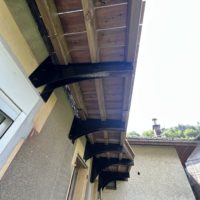 fabrication d'un balcon à Allevard