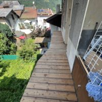 fabrication d'un balcon à Allevard