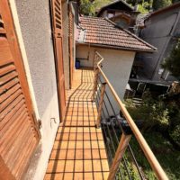 fabrication d'un balcon à Allevard